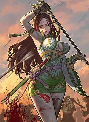 《率土之滨》武将库-关银屏-蜀-步基础属性_阵容组合